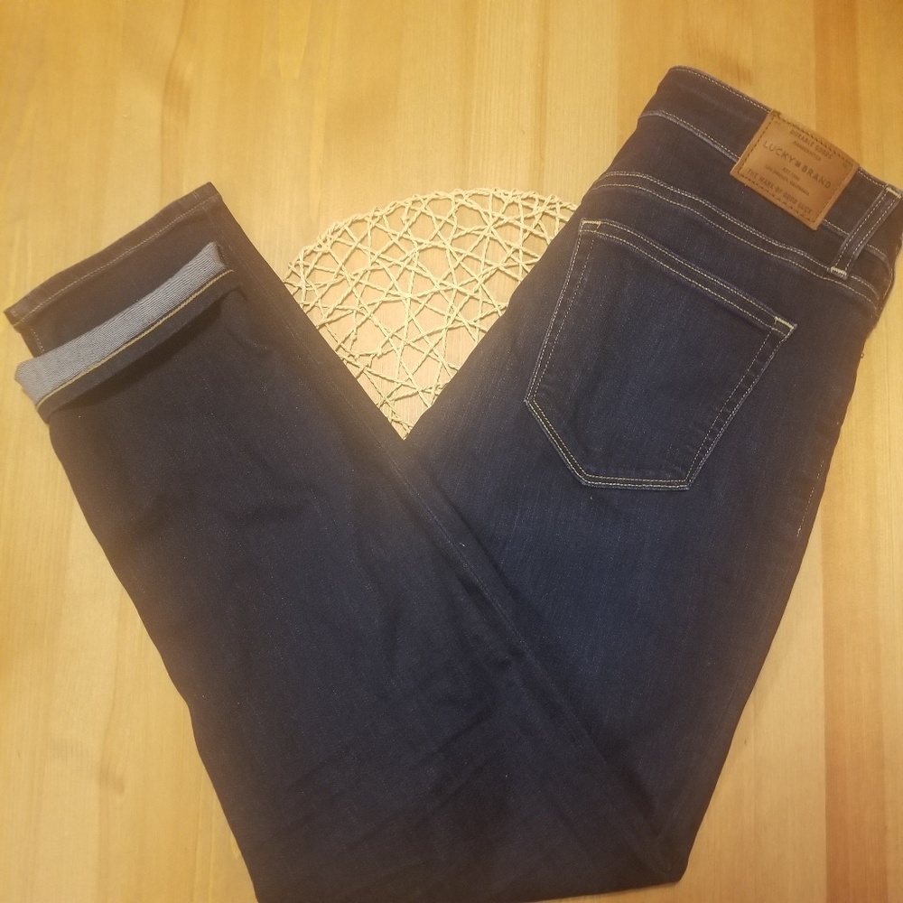 Lucky Brand Hayden Skinny Jeans Dark Wash